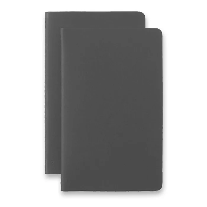 Główne zdjęcie produktu Sešity Moleskine Smart - měkké desky L, linkované, 2 ks, černé