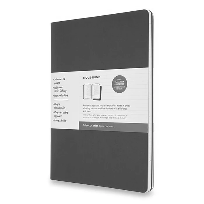 Główne zdjęcie produktu Sešity Moleskine Subject Cahier černo-vínový
