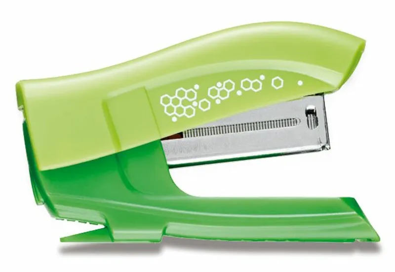 Główne zdjęcie produktu Sešívačka Maped Greenlogic Mini 24/6 - na 12 nebo 15 listů, mix barev