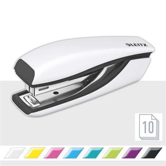 Główne zdjęcie produktu Sešívačka "Nexxt Wow 5528", bílá, mini, No.10, 10 listů, kov, LEITZ