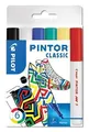 Zestaw markerów dekoracyjnych "Pintor F", 6 klasycznych kolorów, 1 mm, PILOT