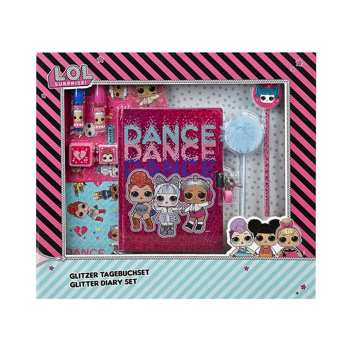 Główne zdjęcie produktu Set diářů s glitry LOL Surprise