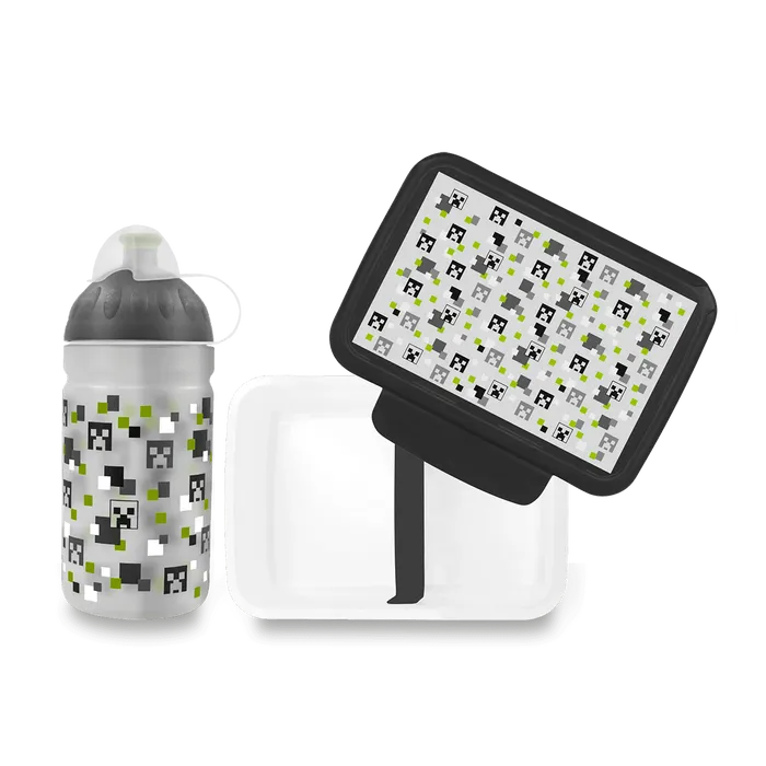 Główne zdjęcie produktu Set Zdravá lahev 0,5 l a Zdravá sváča - pixel head