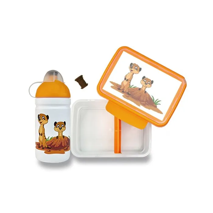 Główne zdjęcie produktu Set Zdravá lahev 0,5 l a Zdravá sváča Surikaty