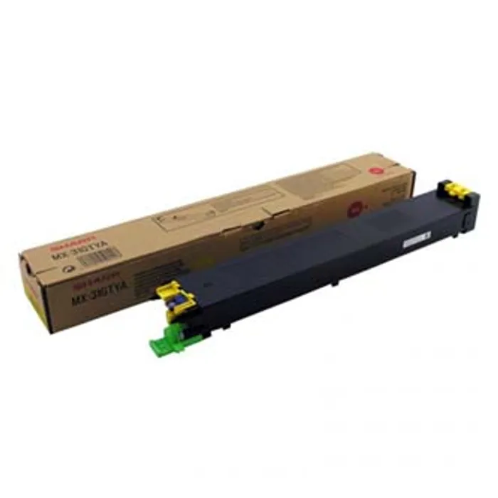 Główne zdjęcie produktu Sharp originální toner MX-31GTYA, yellow, 15000str., Sharp MX 2301N, 2600N, 3100N, 4100N,