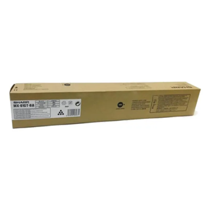 Główne zdjęcie produktu Sharp originální toner MX-61GTBB, black, 20000str., Sharp MX-3050, MX-3060, MX-3550, MX-4