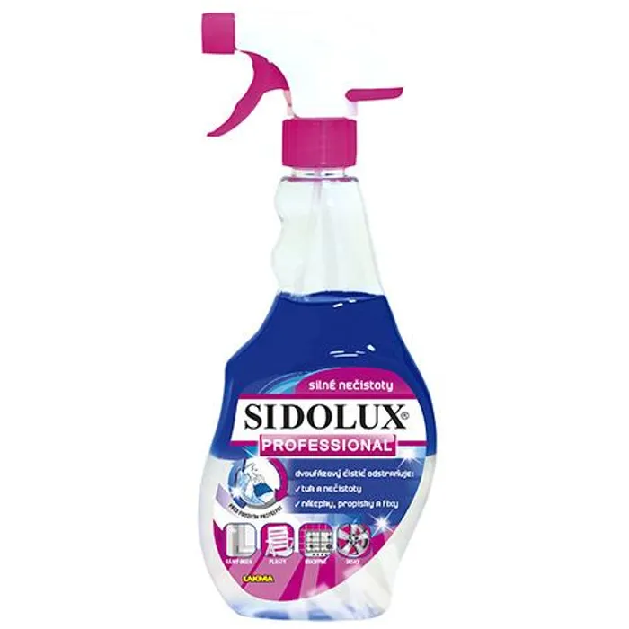 Główne zdjęcie produktu Sidolux Professional dvoufázový čisticí prostředek na silné nečistoty rozprašovač 500 ml