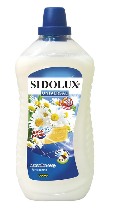 Główne zdjęcie produktu Sidolux Universal Soda Power Marseilské mýdlo univerzální mycí prostředek 1 l