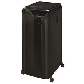 Niszczarka Automax 600M, czarna, mikrocięcie krzyżowe, 600 arkuszy, FELLOWES