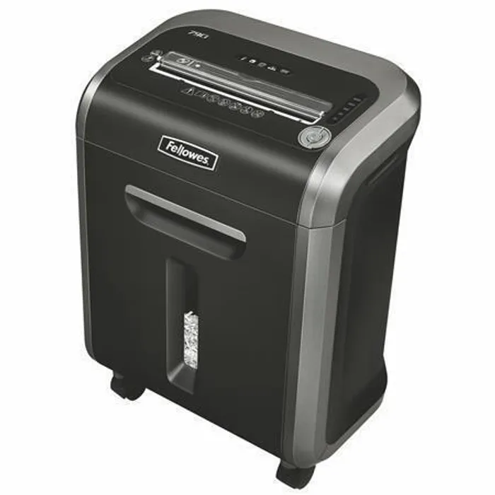 Główne zdjęcie produktu Skartovací stroj "Intellishred 79Ci", křížový řez, 14 listů, FELLOWES