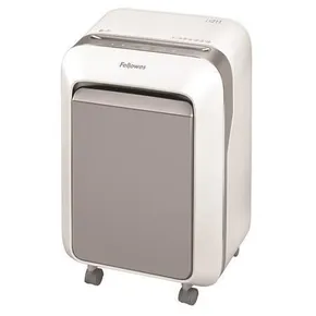 Niszczarka Microshred LX211, biała, mikrocięcie krzyżowe, 14 ark., FELLOWES