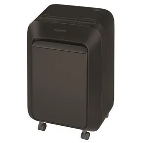 Niszczarka Microshred LX211, czarna, mikrocięcie krzyżowe, 14 ark., FELLOWES