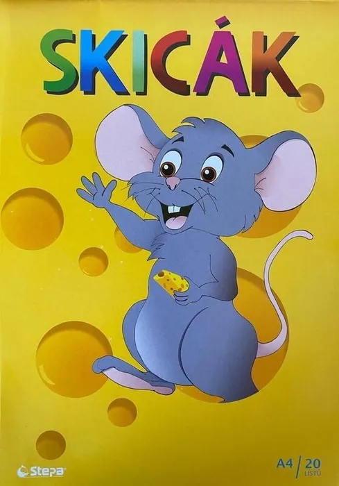 Główne zdjęcie produktu skicák A4 20 listů