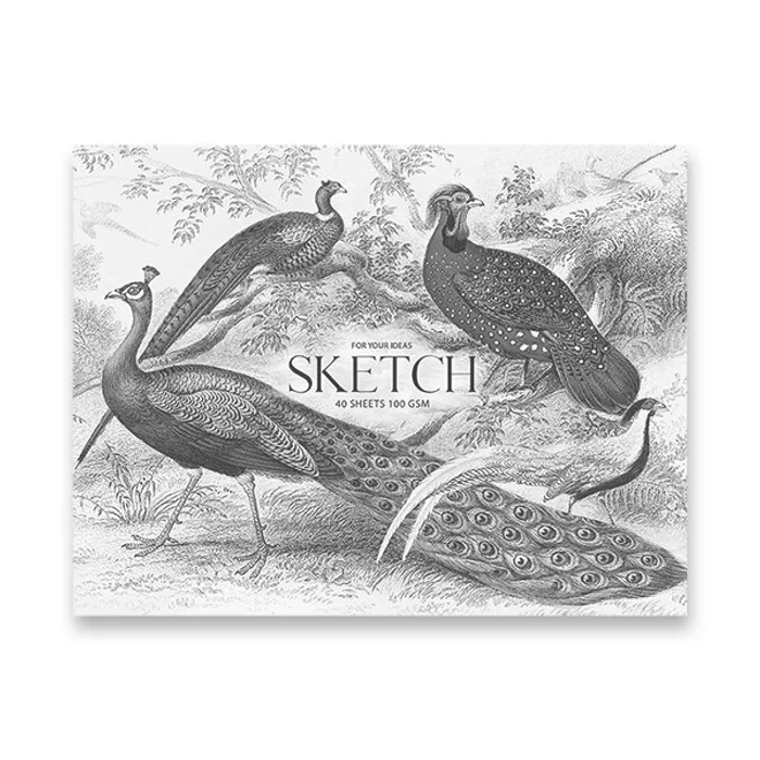 Główne zdjęcie produktu Skicák Shkolyaryk Muse Sketch A4+, 40 listů