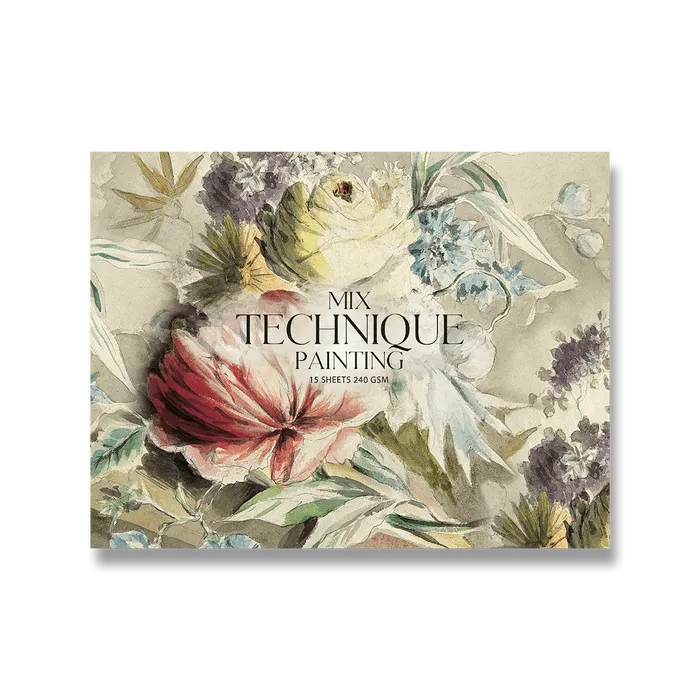 Główne zdjęcie produktu Skicák Shkolyaryk Muse Technique Painting A4+, 15 listů, 240 g