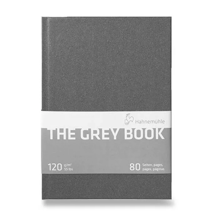 Główne zdjęcie produktu Skicář Hahnemühle Grey Book A4, 40 listů
