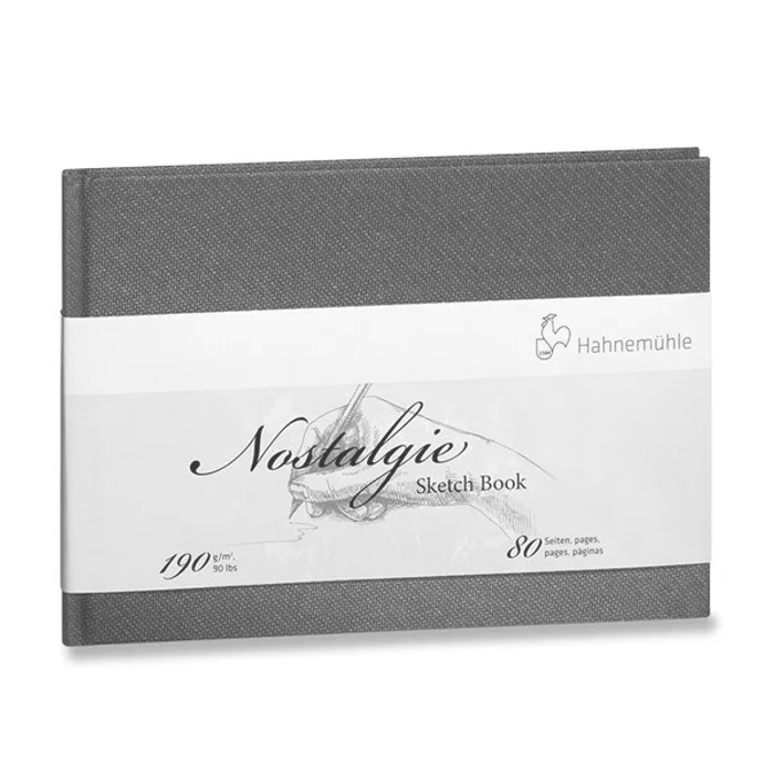 Główne zdjęcie produktu Skicář Hahnemühle Nostalgie landscape A5, čistý, 40 listů