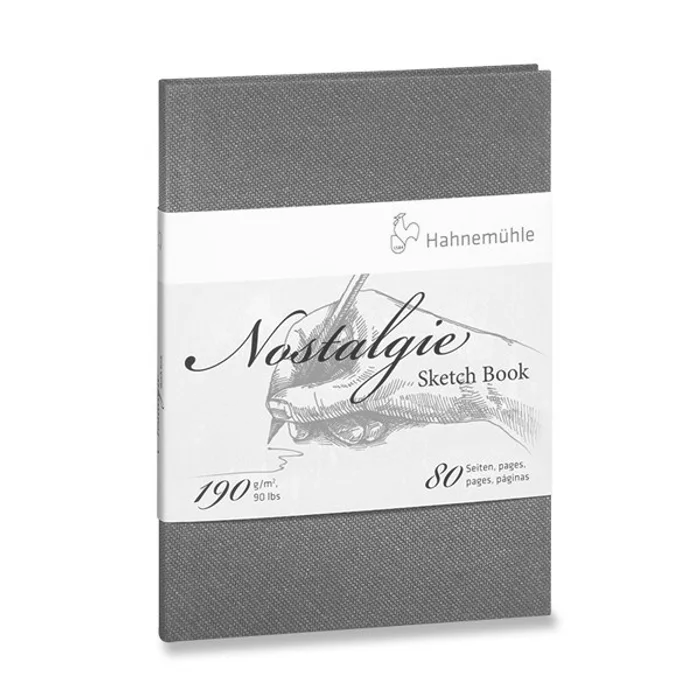 Główne zdjęcie produktu Skicář Hahnemühle Nostalgie portrait A5, čistý, 40 listů