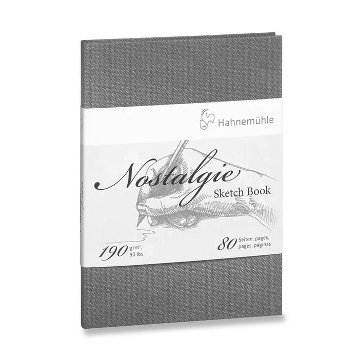 Główne zdjęcie produktu Skicář Hahnemühle Nostalgie portrait A6, čistý, 40 listů