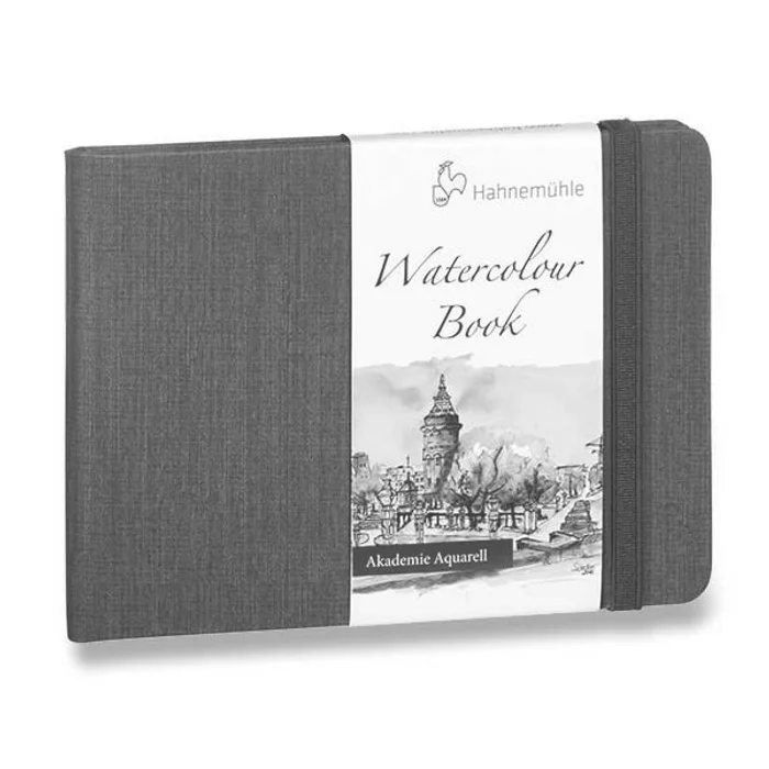 Główne zdjęcie produktu Skicář Hahnemühle Watercolour Book Landscape A6, 30 listů