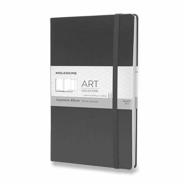 Główne zdjęcie produktu Skicář Moleskine Japanese Album L, černý