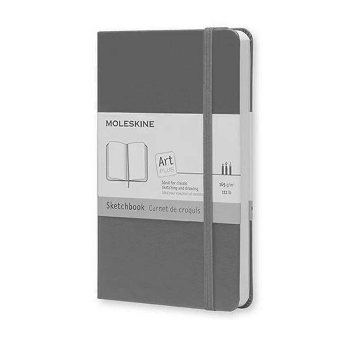 Główne zdjęcie produktu Skicář Moleskine - tvrdé desky červený