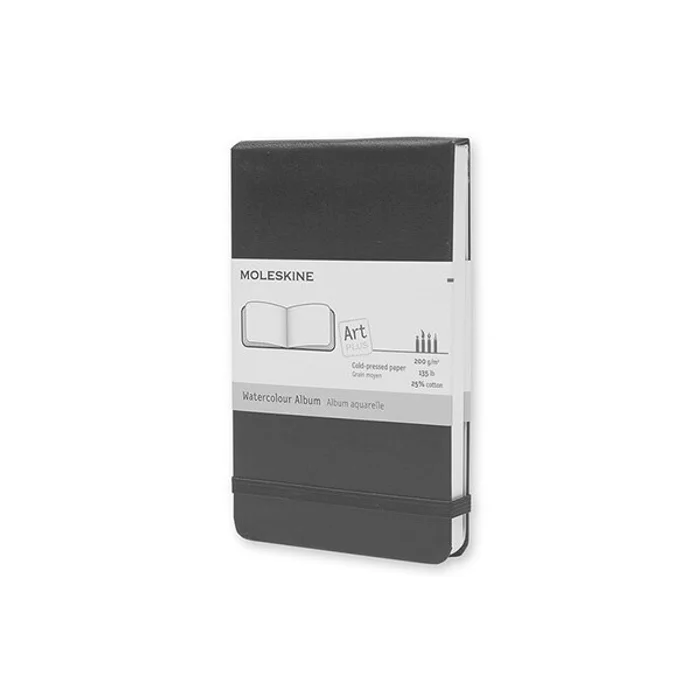 Główne zdjęcie produktu Skicář Moleskine Watercolour Album S, černý