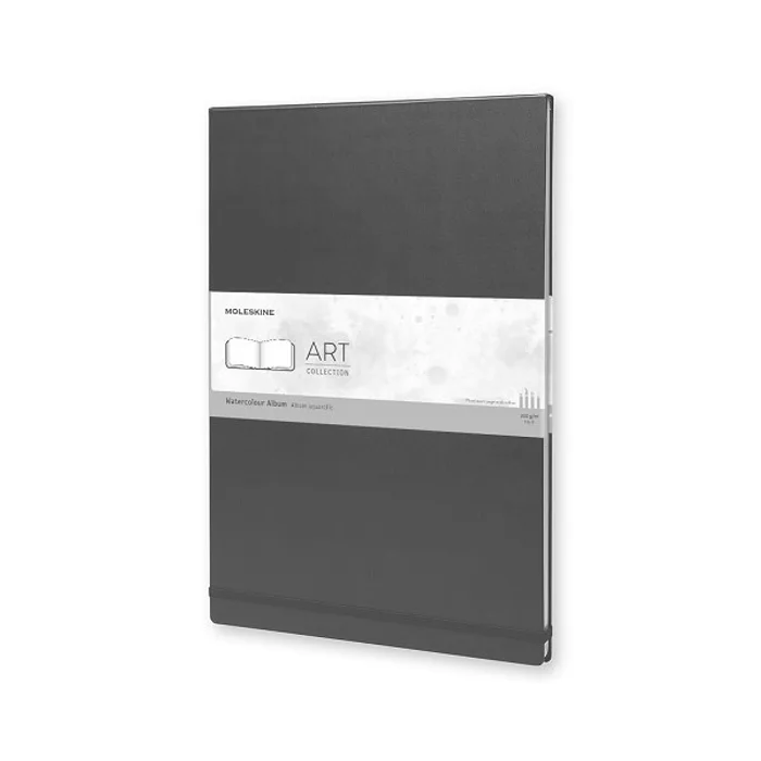Główne zdjęcie produktu Skicář Moleskine Watercolour Album - tvrdé desky A3, černý
