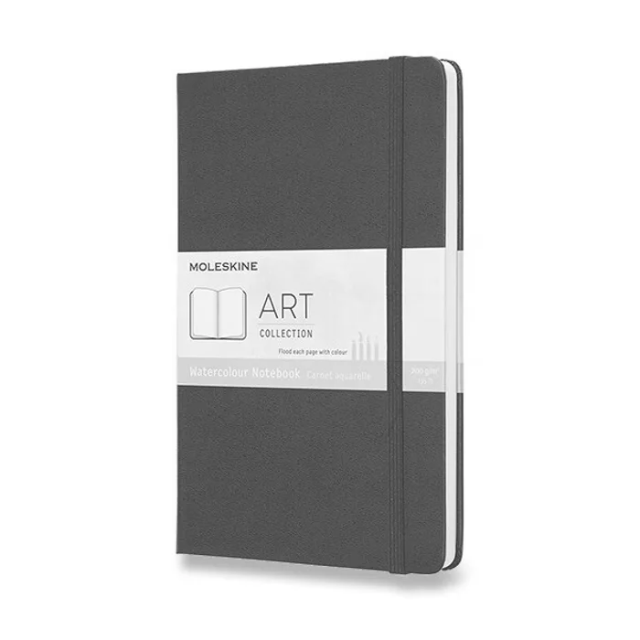 Główne zdjęcie produktu Skicář Moleskine Watercolour Notebook L, černý