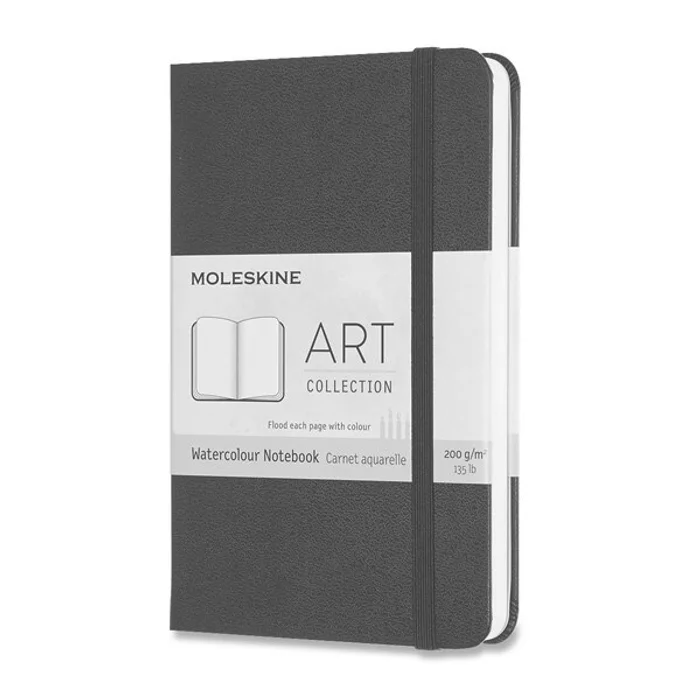 Główne zdjęcie produktu Skicář Moleskine Watercolour Notebook S, černý