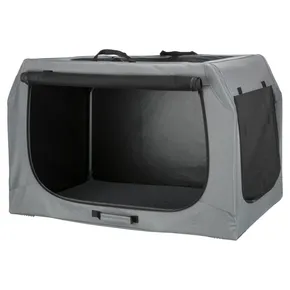 Składane pudełko podróżne EASY, S-M: 71 x 49 x 51 cm, szare