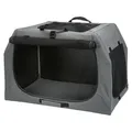 Składane pudełko podróżne EASY, S-M: 71 x 49 x 51 cm, szare