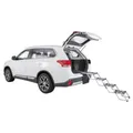 Schody składane 4 stopnie, aluminium/TPR, szer. 37cm, wys. do 70cm, max 160cm, nośność 75kg