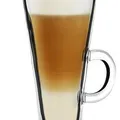 Następne zdjęcie produktu Szklanka do Caffé Latte, z pokrywką, 25 cl, 6 szt