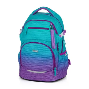 Plecak szkolny OXY Ombre Blue - różowy
