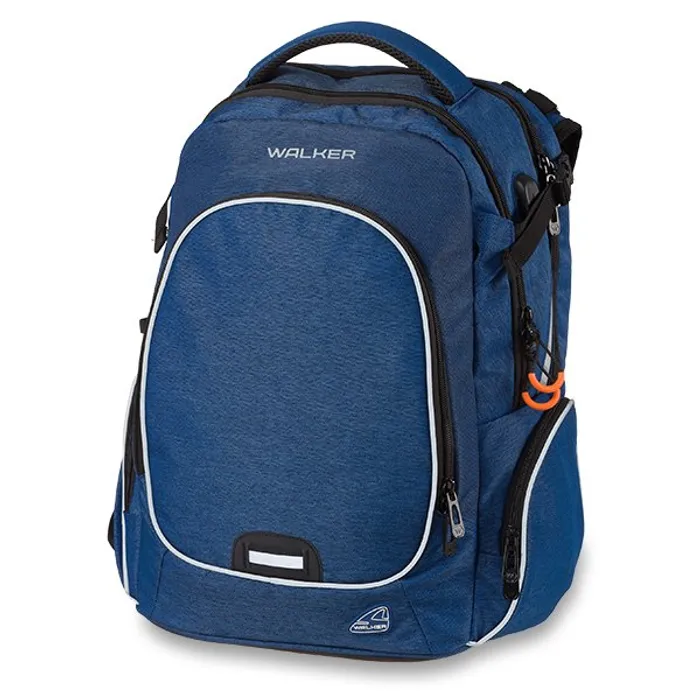 Główne zdjęcie produktu Školní batoh Walker Campus Evo Wizzard Navy Melange
