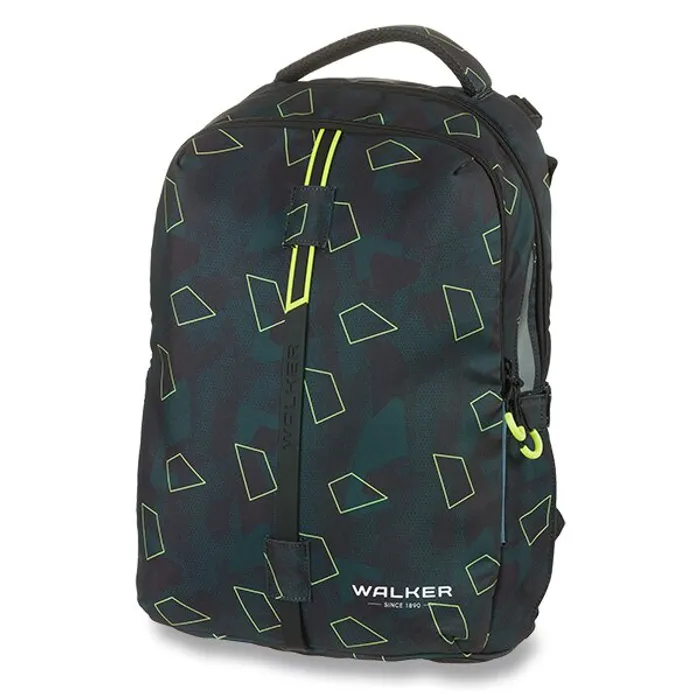 Główne zdjęcie produktu Školní batoh Walker Elite 2.0 Green Polygon