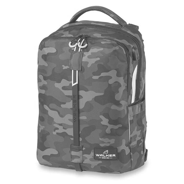 Główne zdjęcie produktu Školní batoh Walker Elite Wizzard Grey/Blue Camouflage