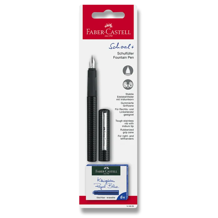 Główne zdjęcie produktu Školní bombičkové pero modrá Faber Castell 149811