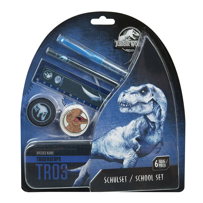 Główne zdjęcie produktu Školní sada 6ks Jurassic World