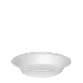 Talerz EPS, okrągły głęboki 600 ml, biały średnica 22,5 cm [100 szt.]