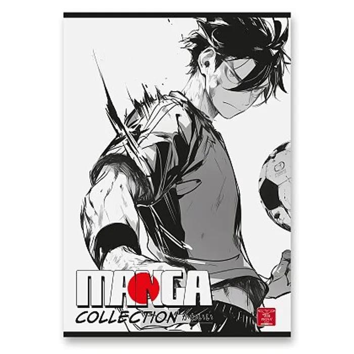 Główne zdjęcie produktu Školní sešit Pigna Manga - A4, linkovaný, 42 listů, mix motivů