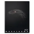 Następne zdjęcie produktu Notatnik szkolny Pigna Monocromo Black A4, w linie, 40 kartek, mix motywów
