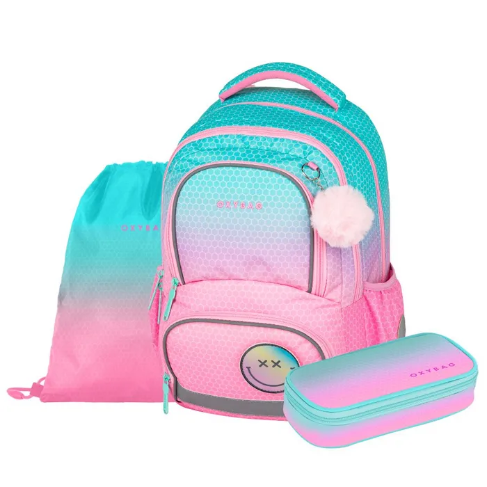Główne zdjęcie produktu Školní set OXY NEXT Ombre Pink [3 ks]