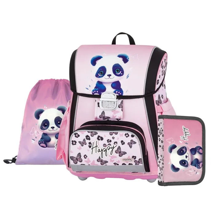 Główne zdjęcie produktu Školní set PREMIUM Panda [3 ks]