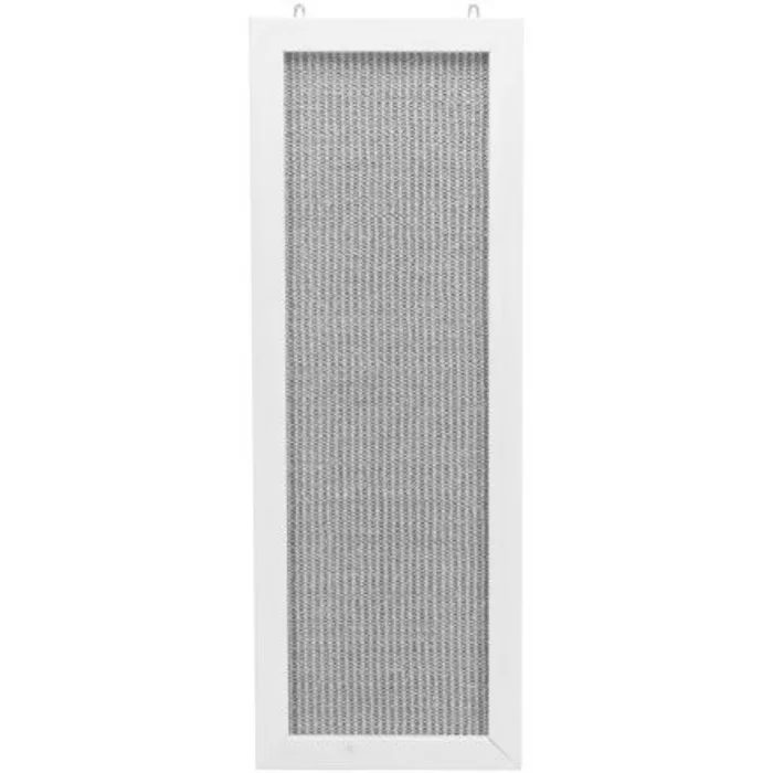 Główne zdjęcie produktu Škrábací deska na zeď, dřevěný rám, 28 × 78 cm, šedá/bílá
