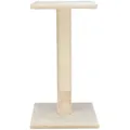 Następne zdjęcie produktu Drapak BEANA z podpórką, 9 cm / 69 cm, sizal/plusz, beżowy