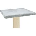 Następne zdjęcie produktu Drapak BEANA z podpórką, 9 cm / 69 cm, sizal/plusz, szary