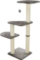 Drapak ALTEA, 3 platformy, 117 cm / o 9 cm, platynowo-szary