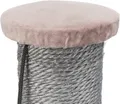 Następne zdjęcie produktu Drapak LIVIA z pomponem, słupek 64 cm, stary róż, sizal/plusz
